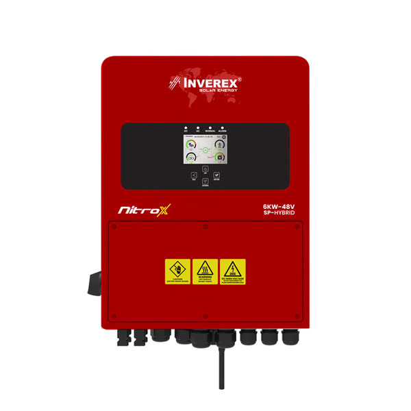 Inverex Nitrox 6 KW – 48 V Solar Inverter (Single Phase)